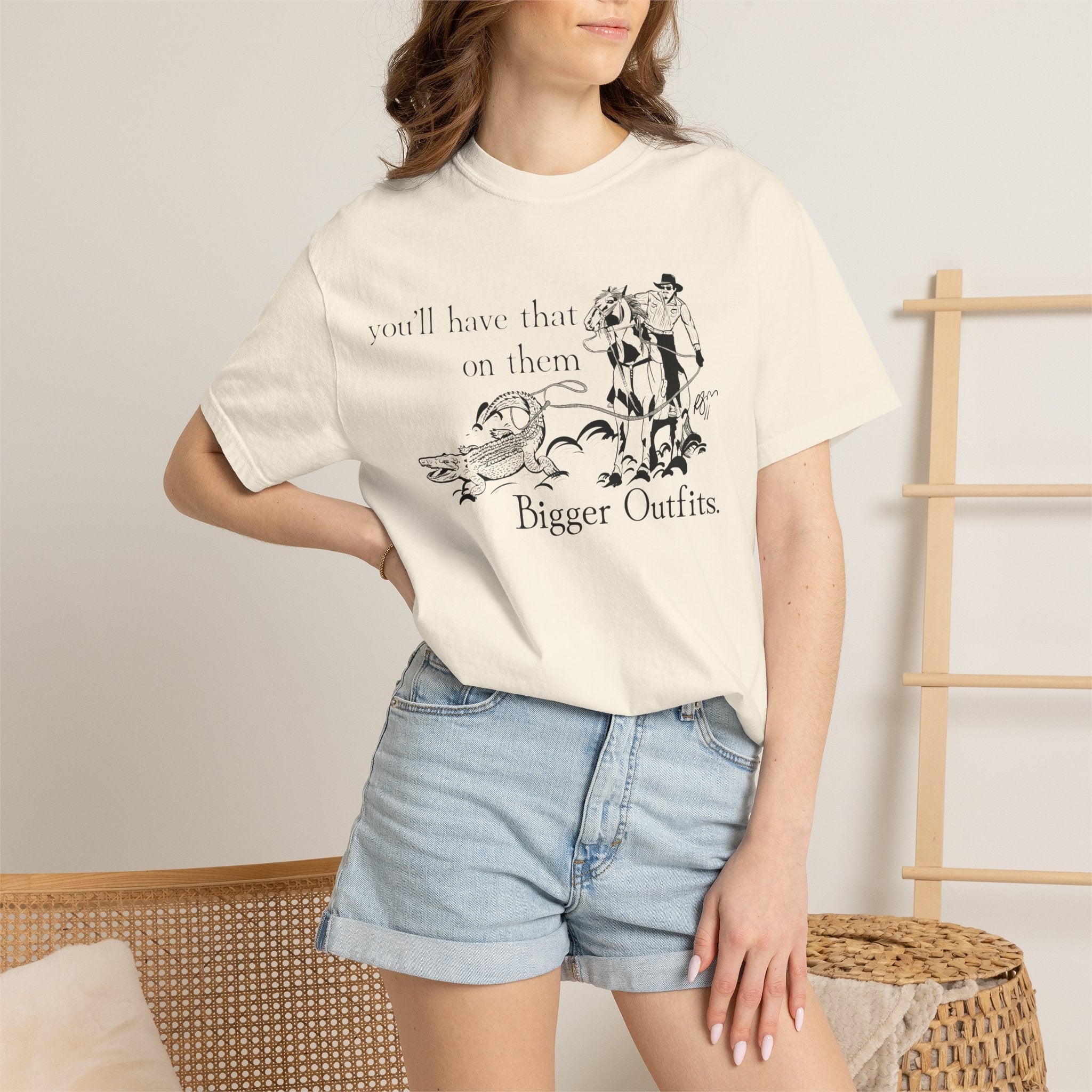 Bigger Outfits Comfort Colors T-shirt
