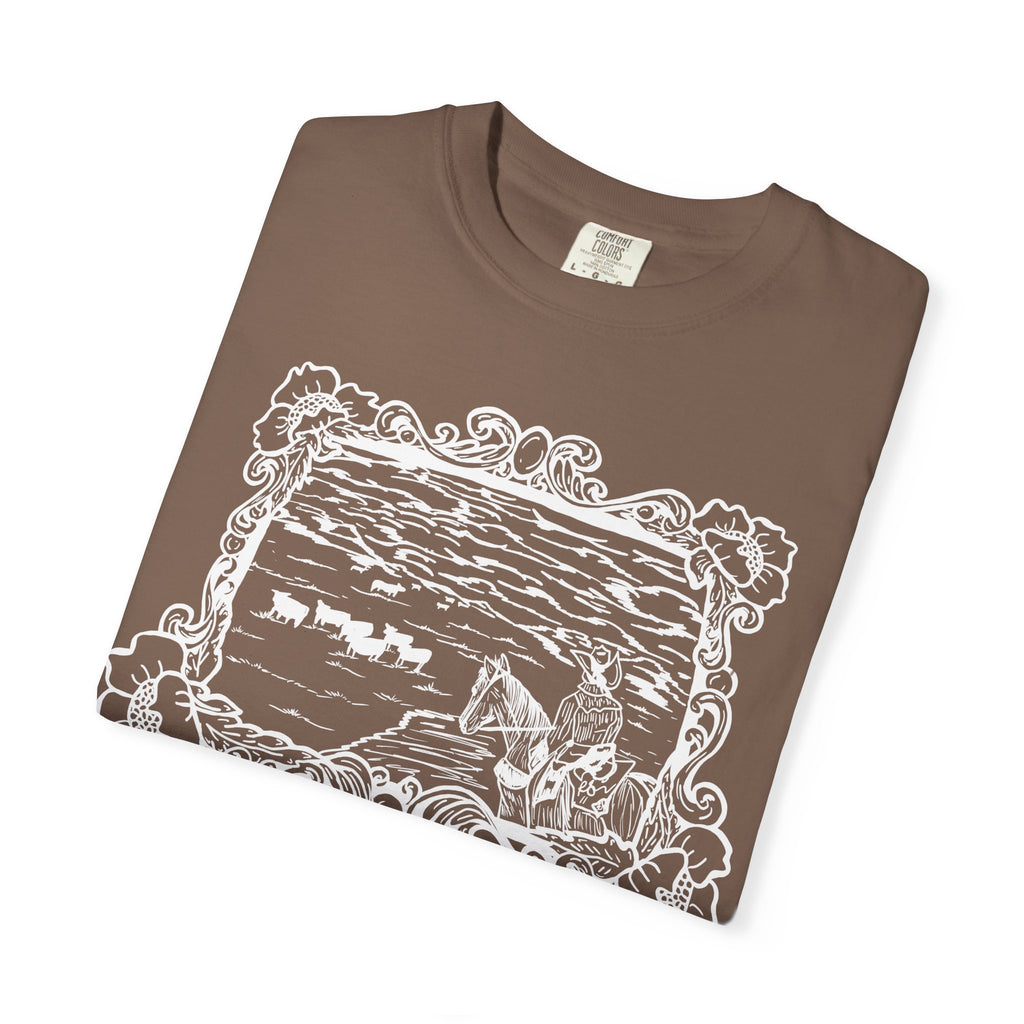 Cattle on 1000 Hills Comfort Colors T-shirt- Wht