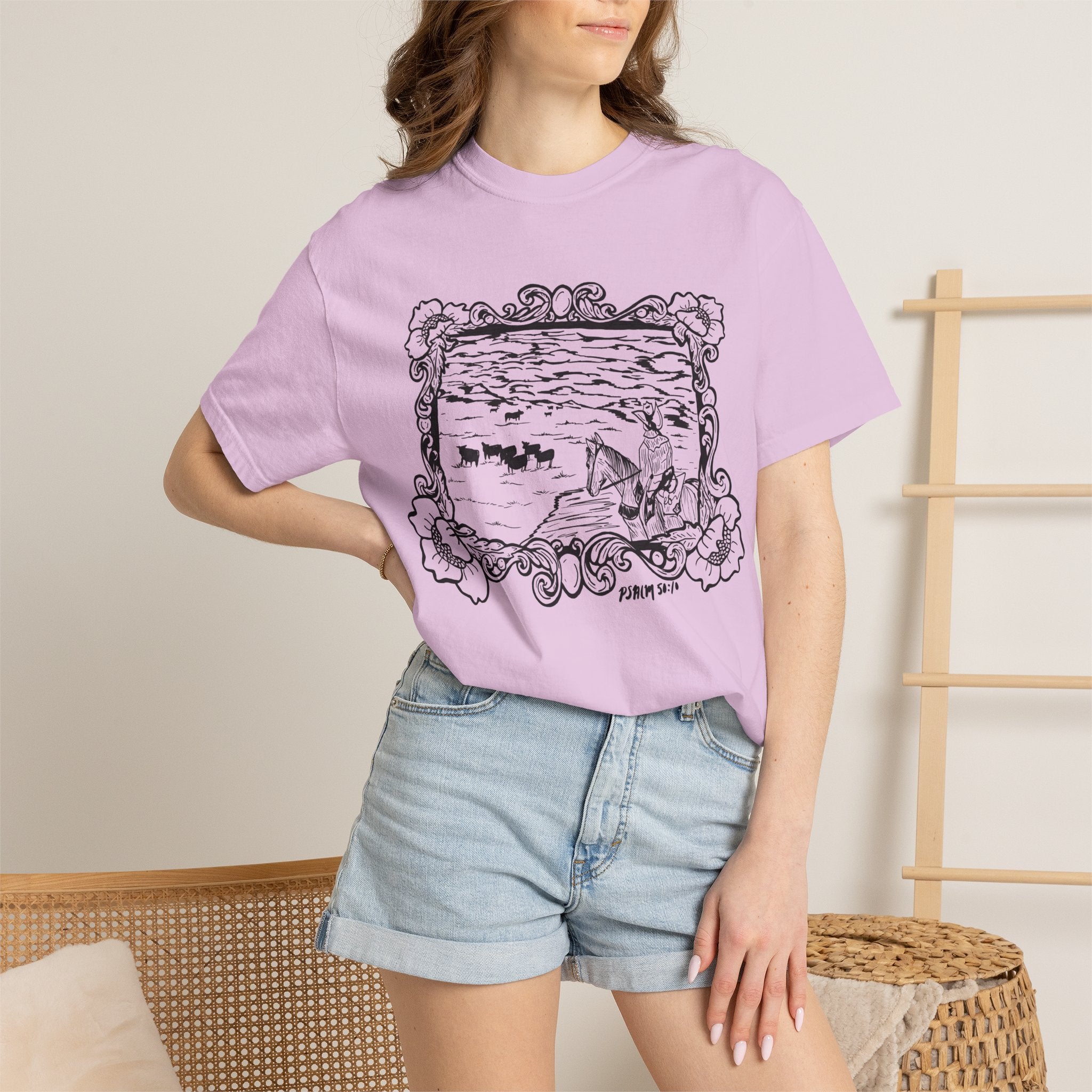 Cattle on 1000 Hills Comfort ColorsT-shirt