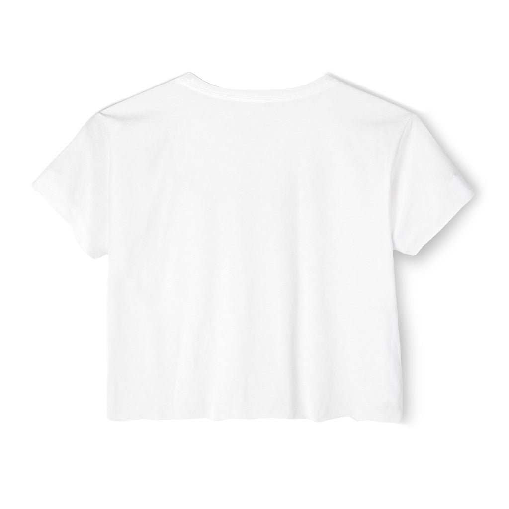 Good Luck & True Love Crop Top-Blk