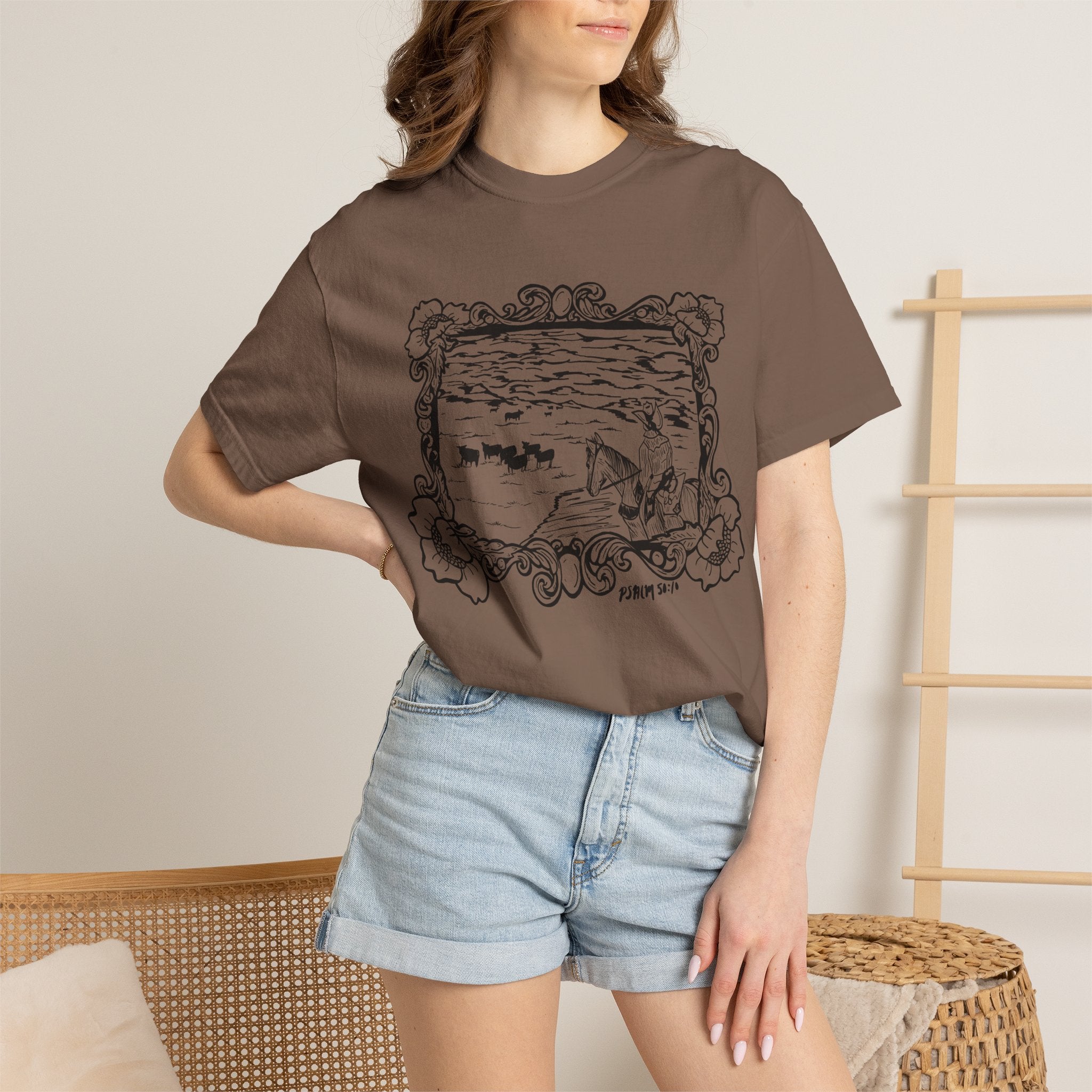 Cattle on 1000 Hills Comfort ColorsT-shirt