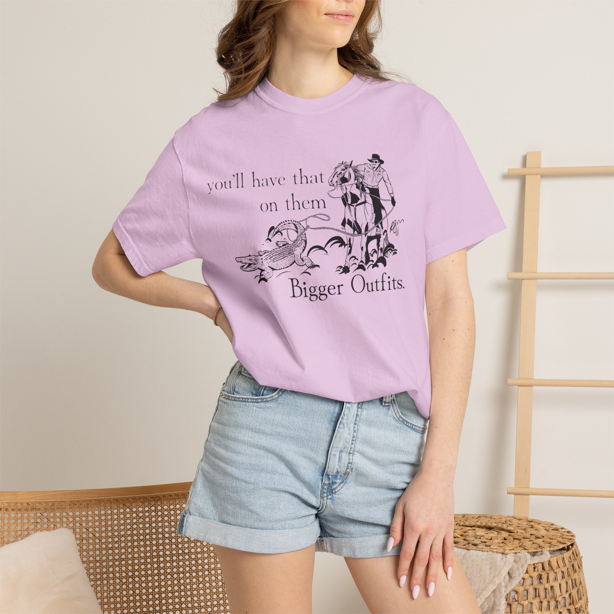 Bigger Outfits Comfort Colors T-shirt