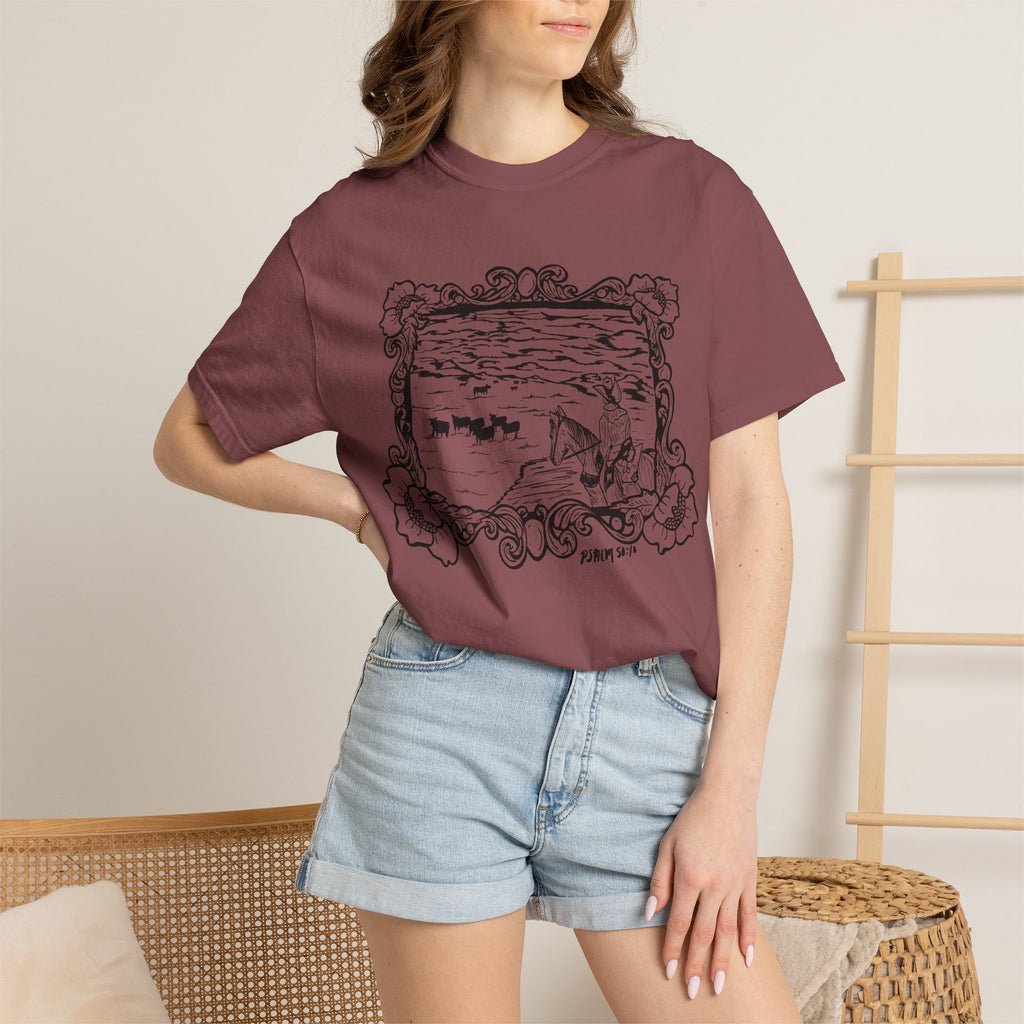 Cattle on 1000 Hills Comfort ColorsT-shirt