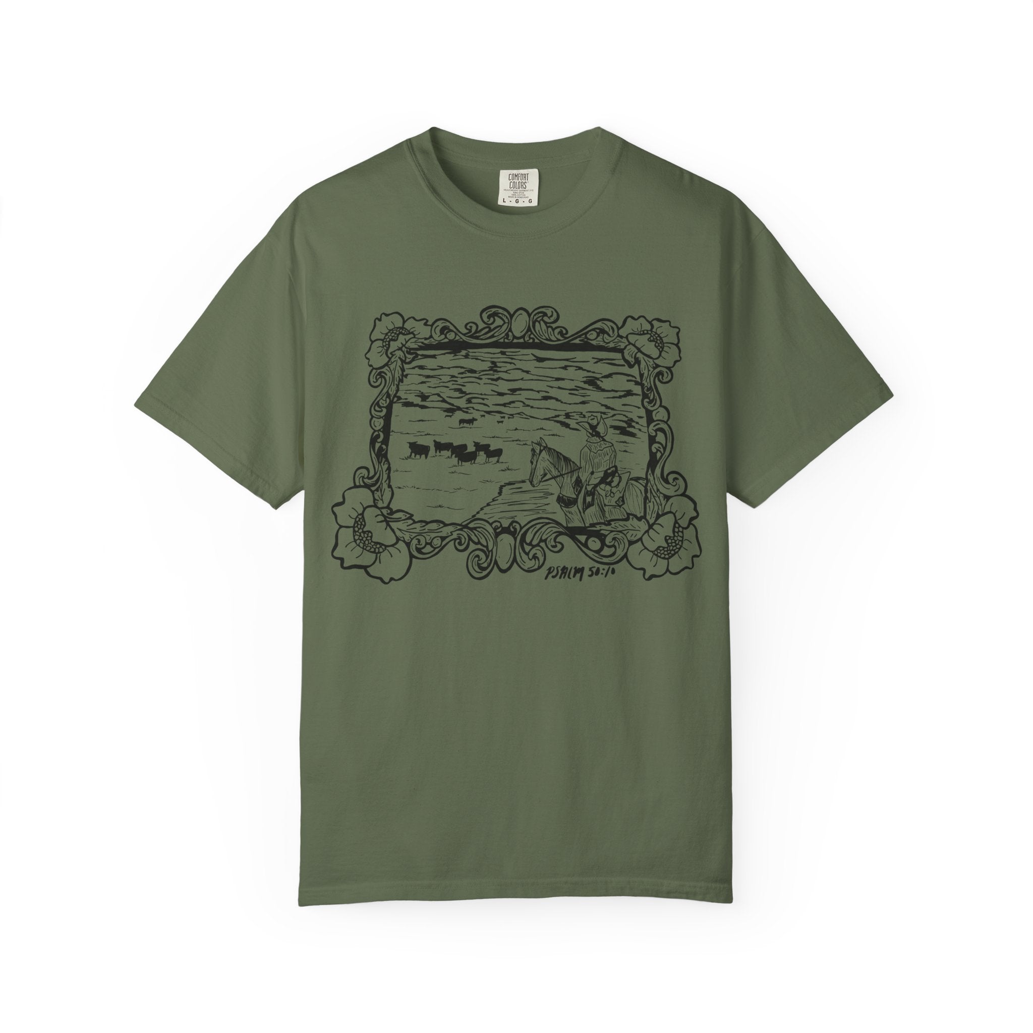 Cattle on 1000 Hills Comfort ColorsT-shirt