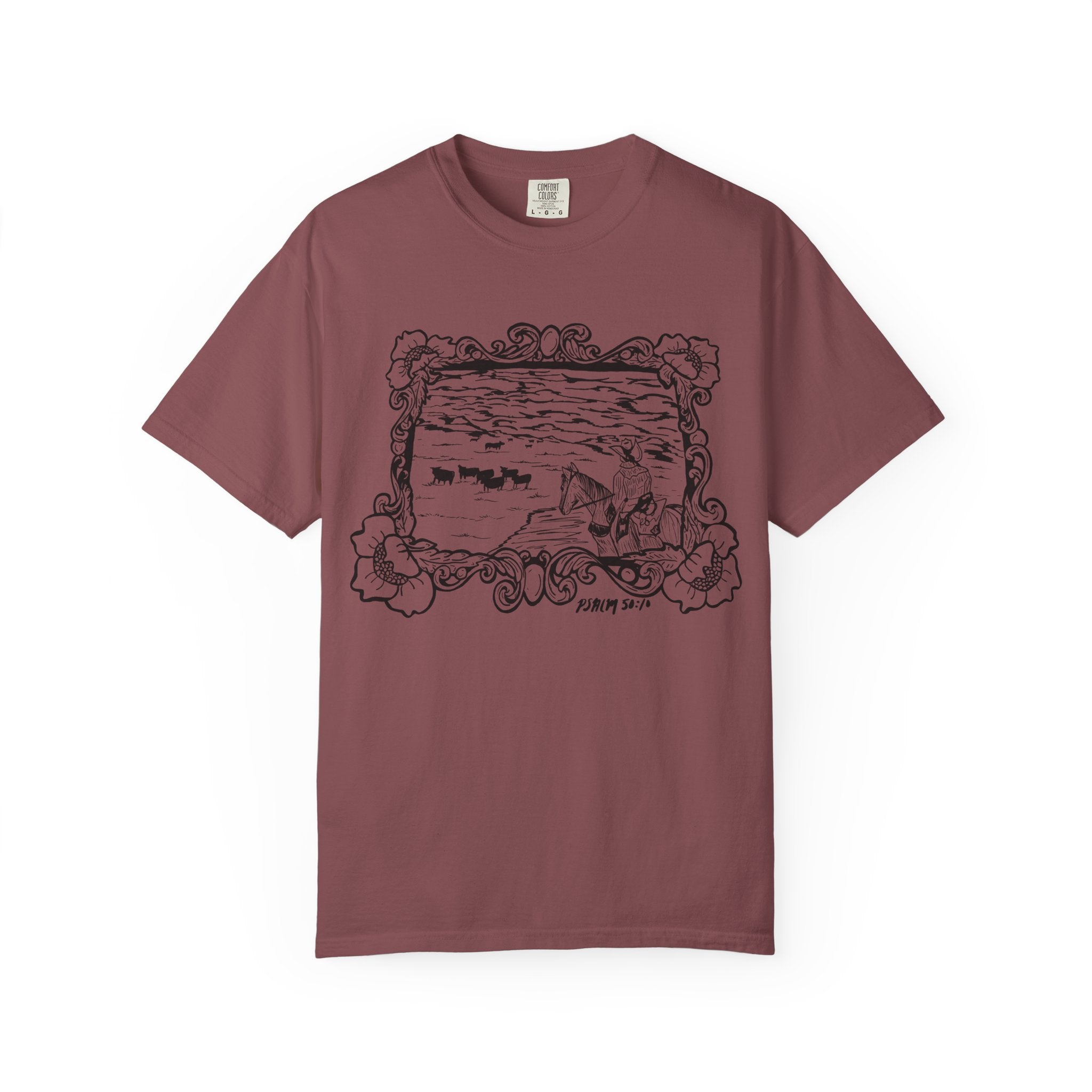 Cattle on 1000 Hills Comfort ColorsT-shirt