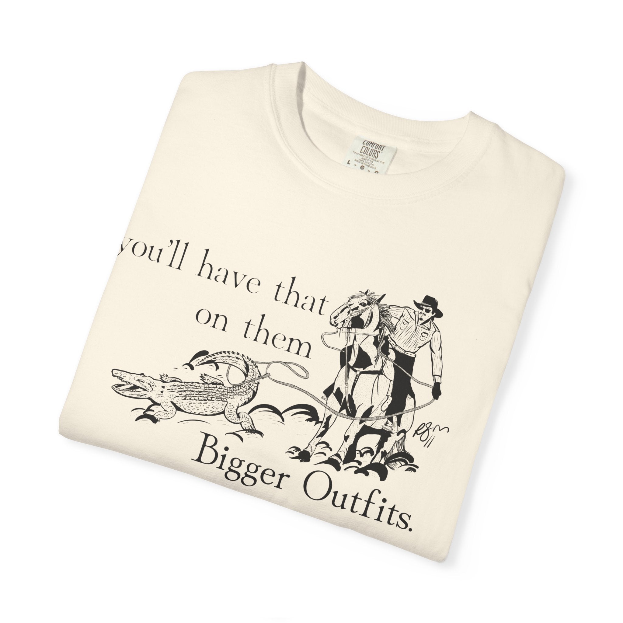 Bigger Outfits Comfort Colors T-shirt