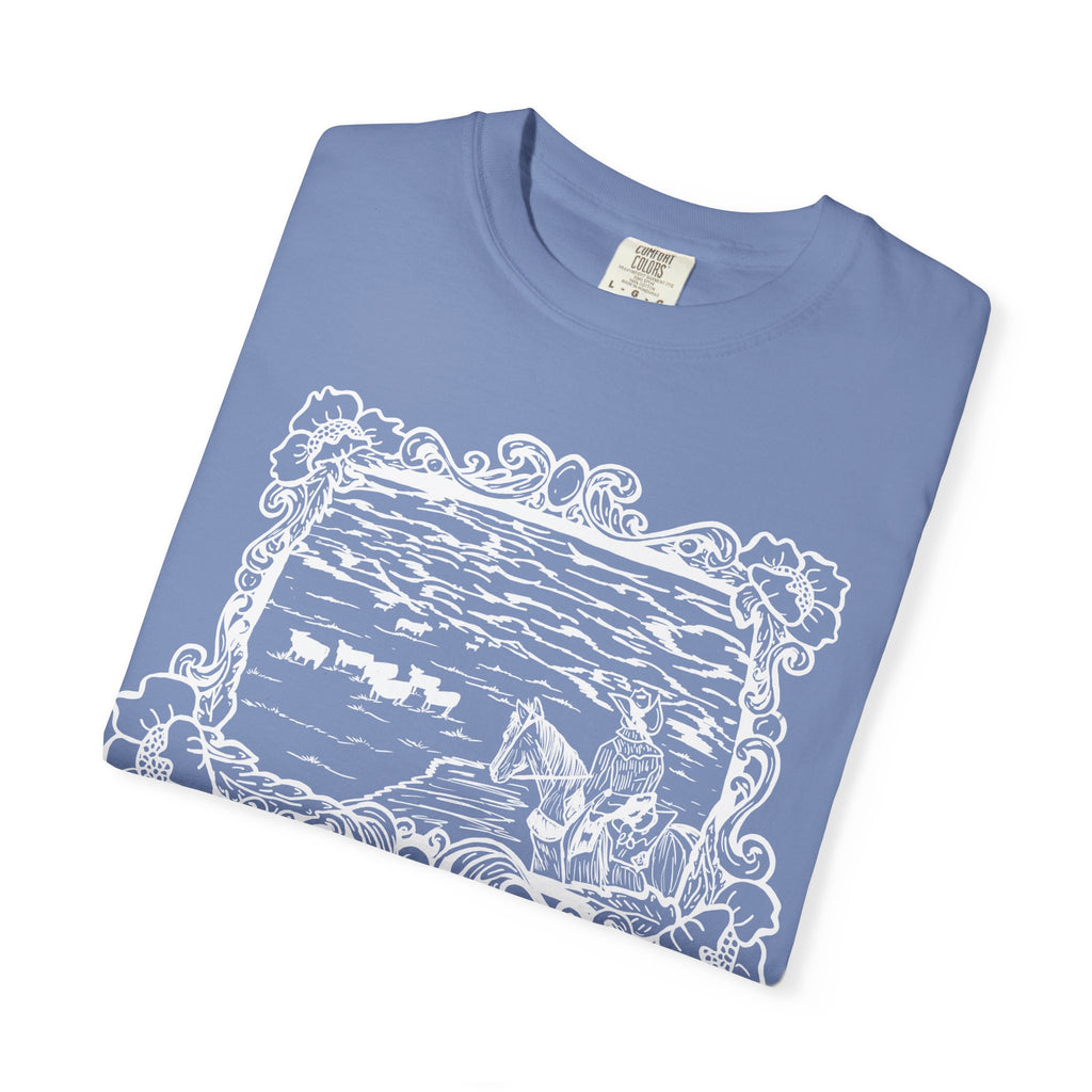 Cattle on 1000 Hills Comfort Colors T-shirt- Wht