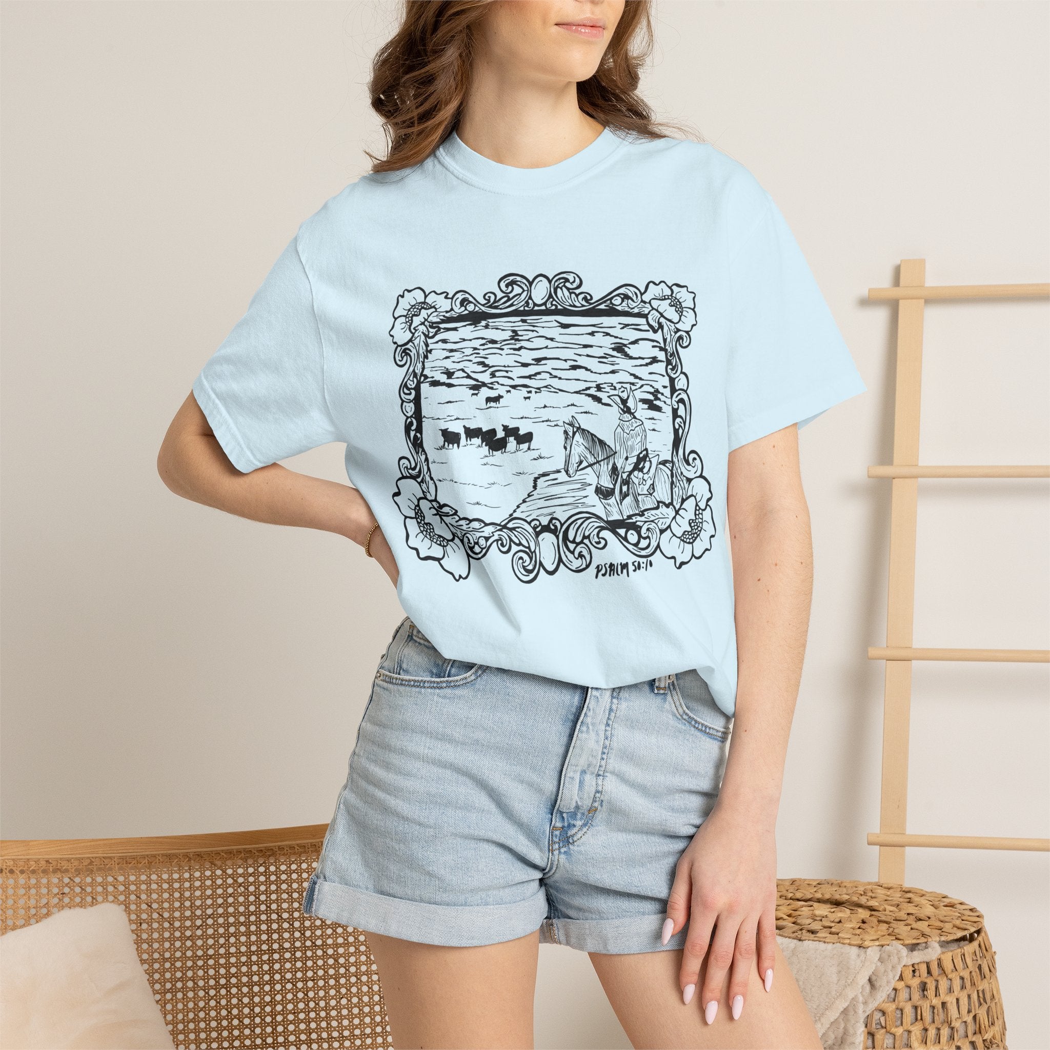 Cattle on 1000 Hills Comfort ColorsT-shirt