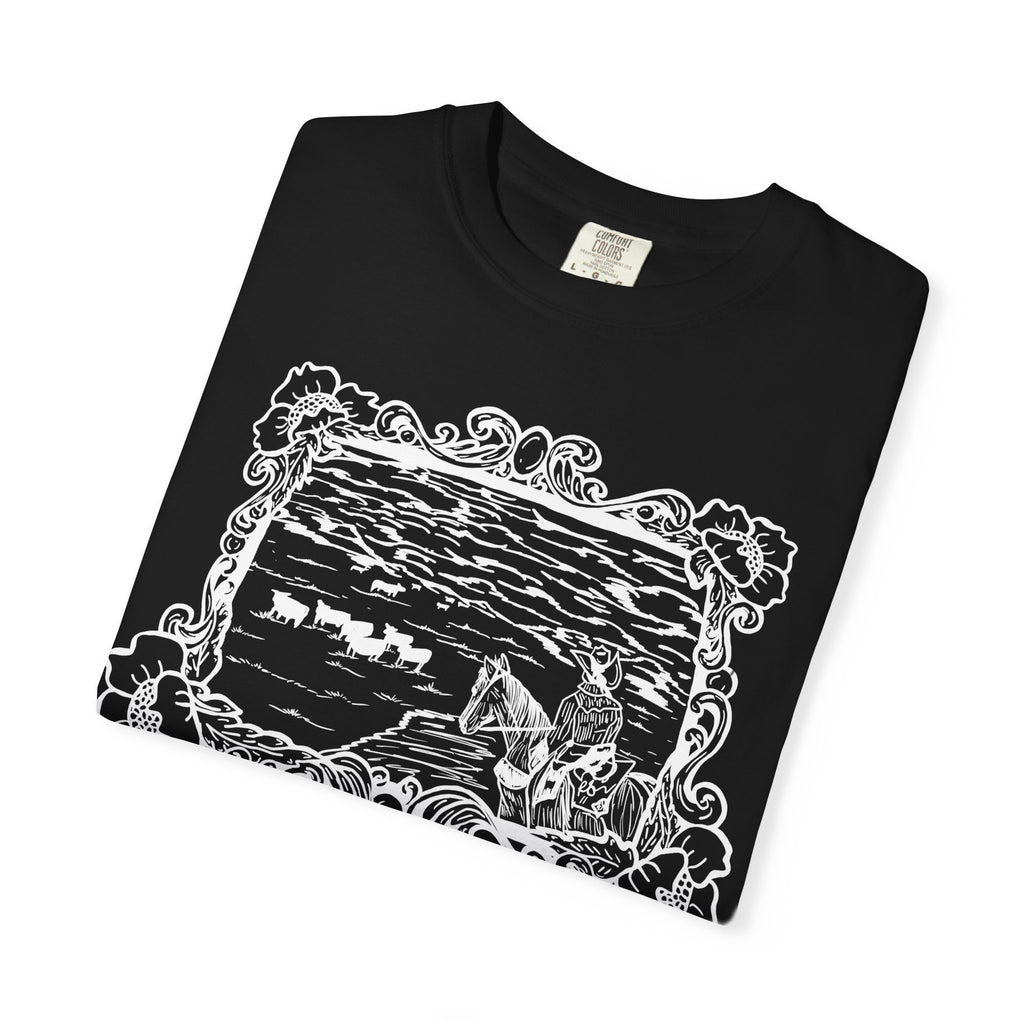 Cattle on 1000 Hills Comfort Colors T-shirt- Wht