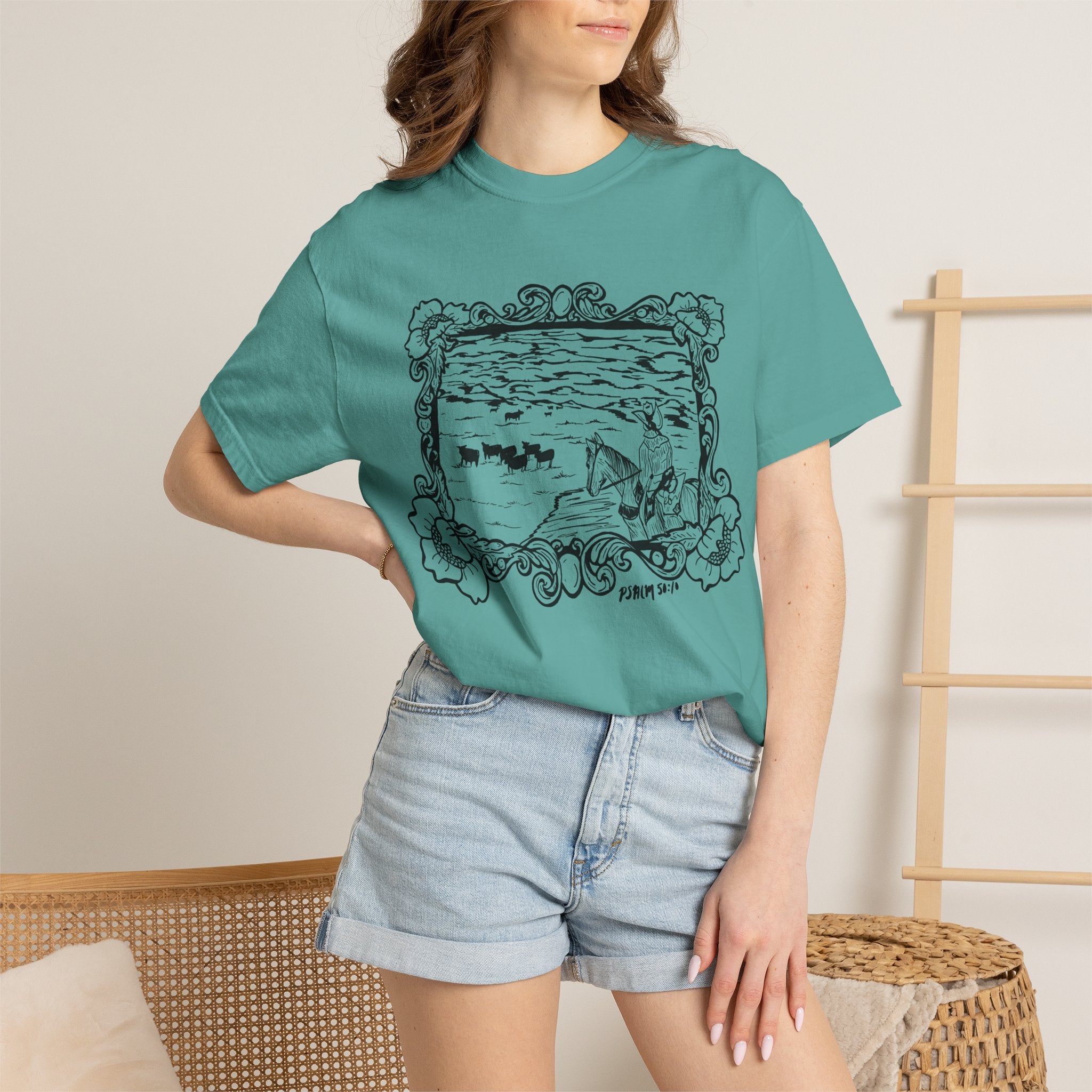 Cattle on 1000 Hills Comfort ColorsT-shirt