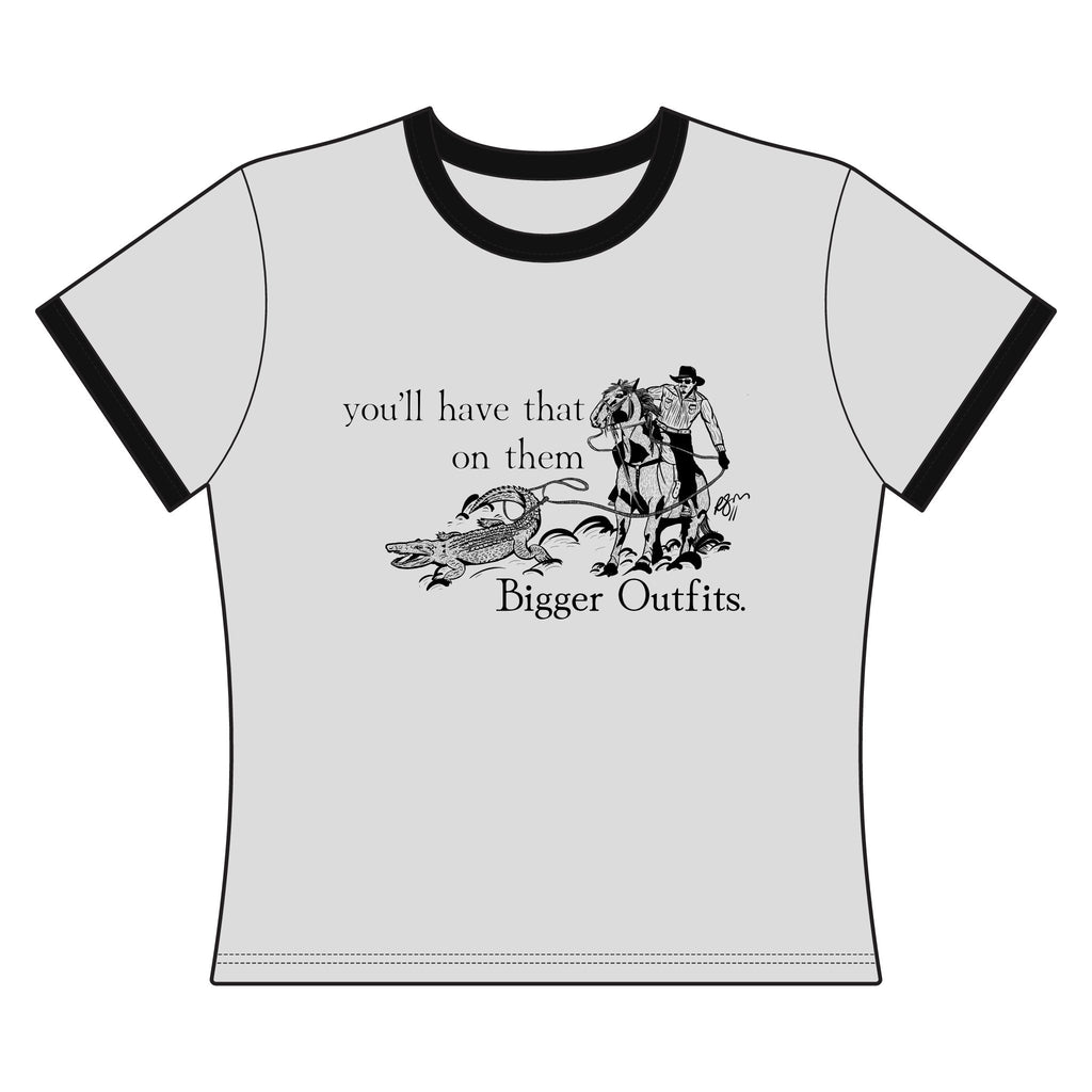 Bigger Outfits Cropped Tee