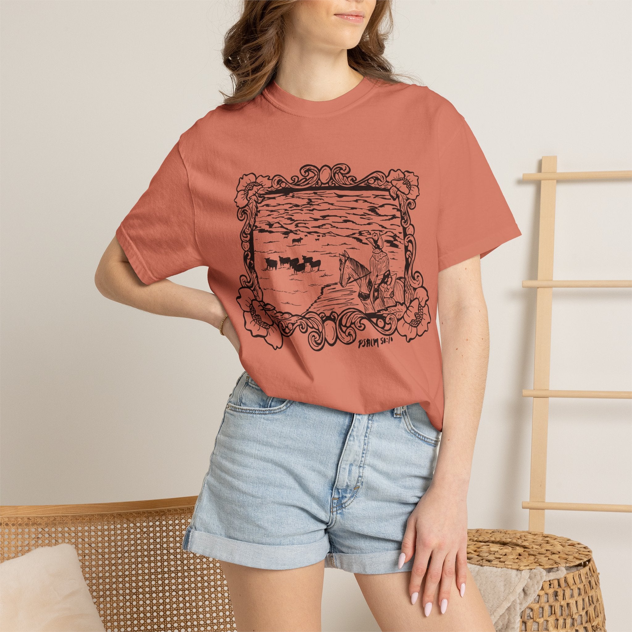 Cattle on 1000 Hills Comfort ColorsT-shirt