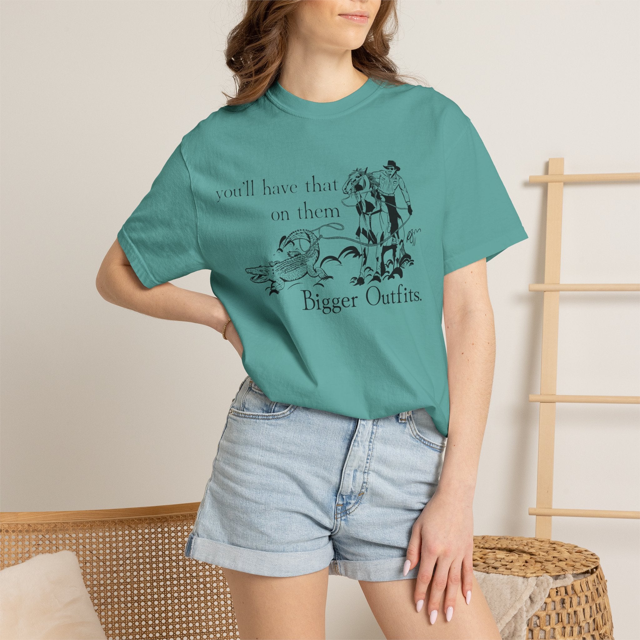 Bigger Outfits Comfort Colors T-shirt