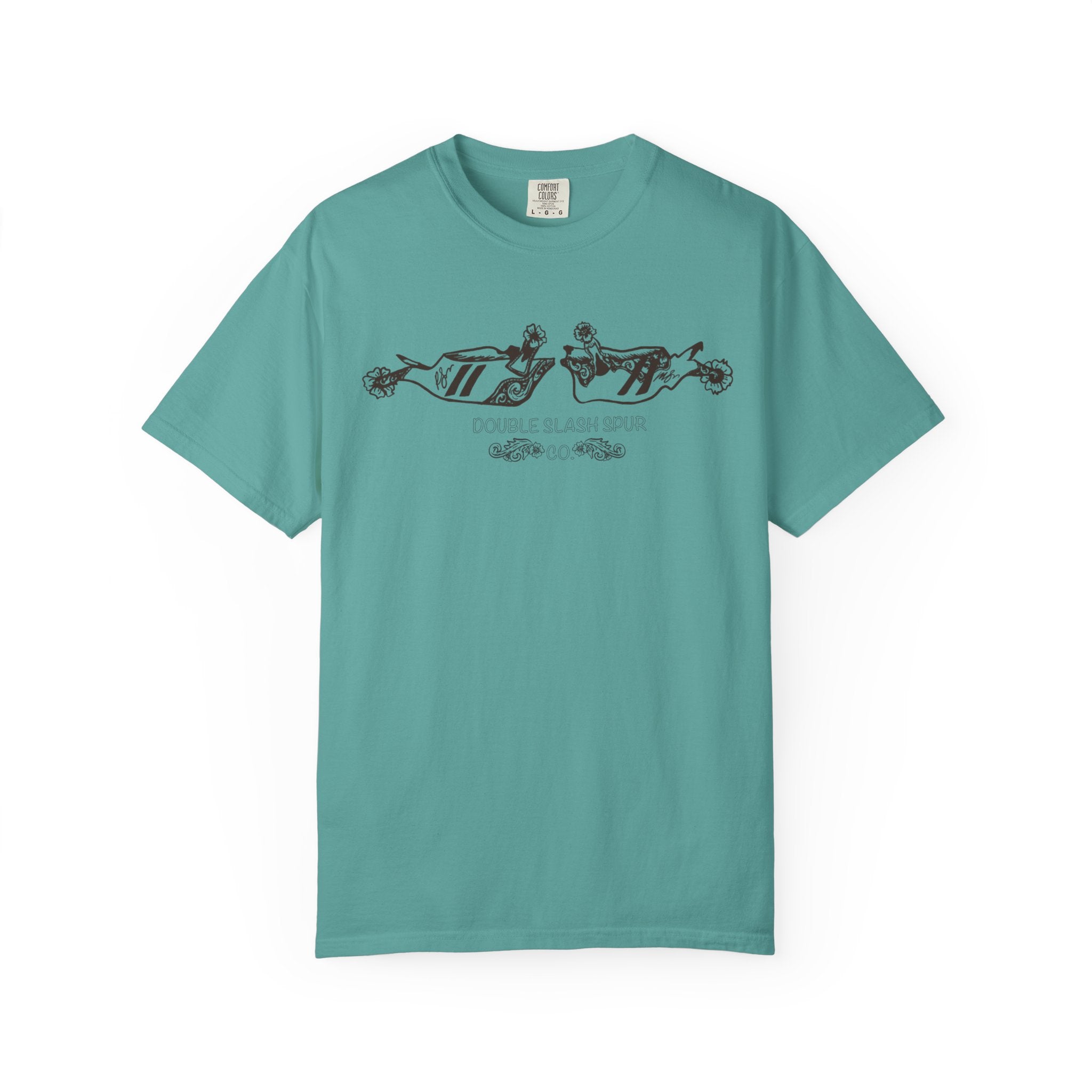 Double Slash Spur Comfort Colors T-shirt