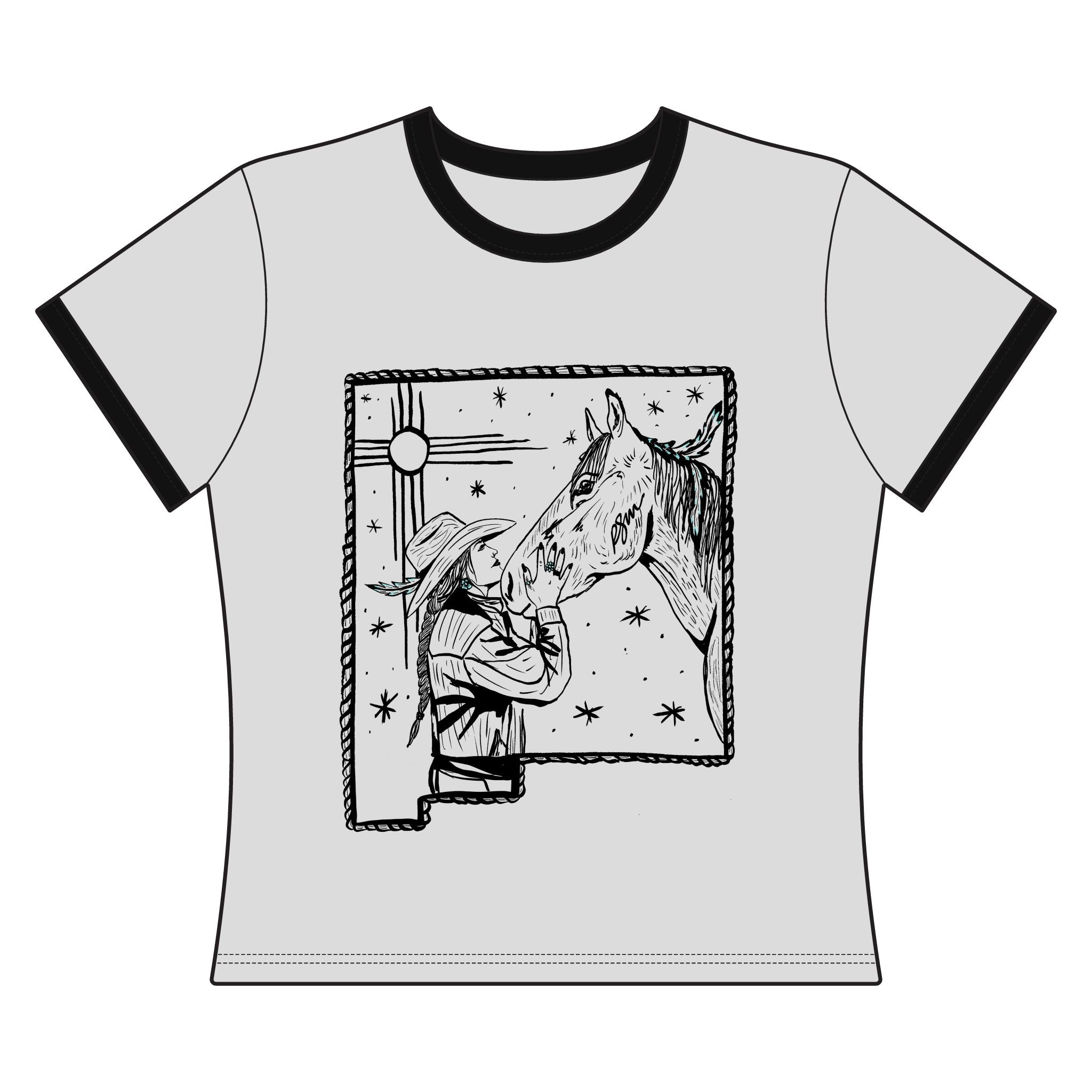 NM Gypsy Cropped Tee