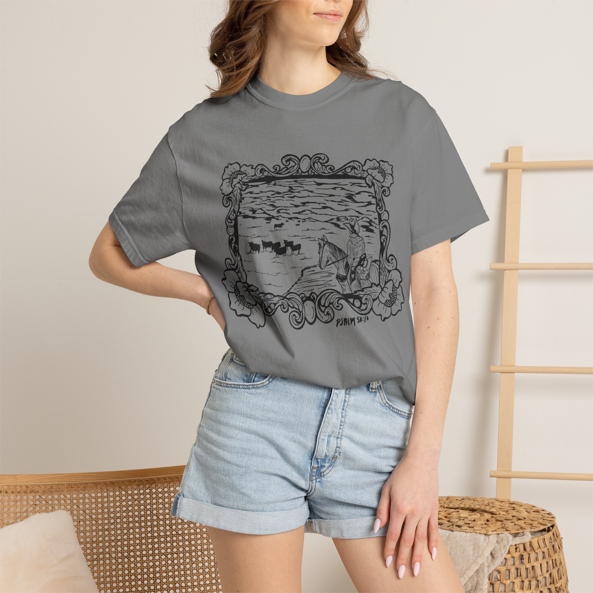 Cattle on 1000 Hills Comfort ColorsT-shirt