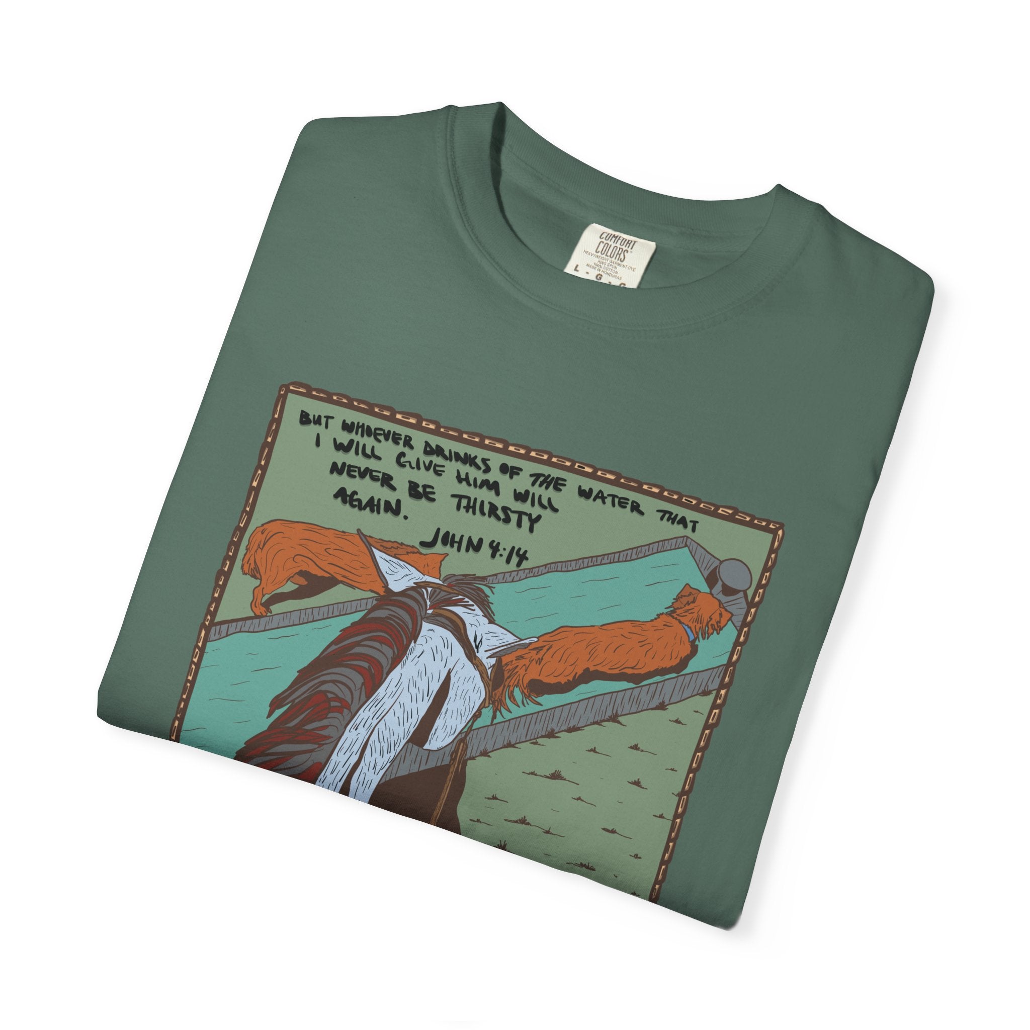 John 4:14 Comfort Colors T-shirt